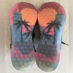 NOBULL Women’s Outwork Black Sunset Sneakers with additional colored laces